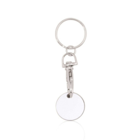 Porte-clés jeton personnalisé Euromarket 