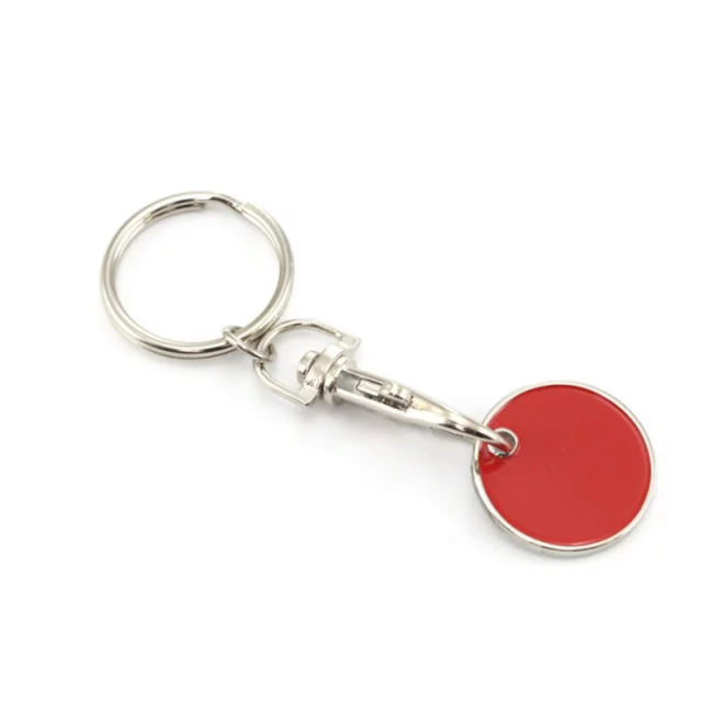 Porte-clés jeton personnalisé Euromarket 