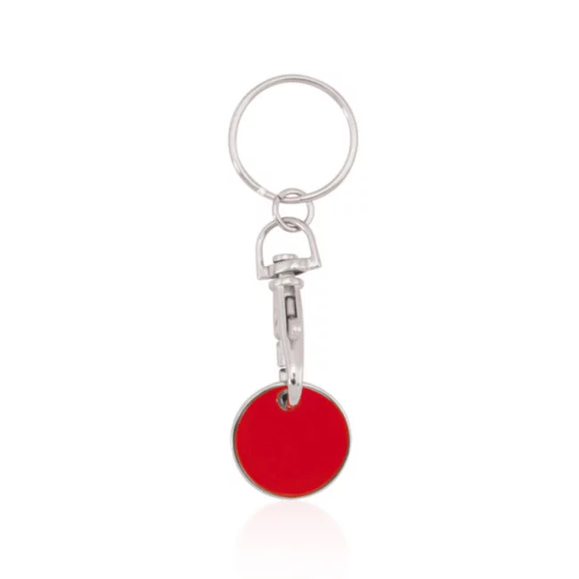 Porte-clés jeton personnalisé Euromarket 