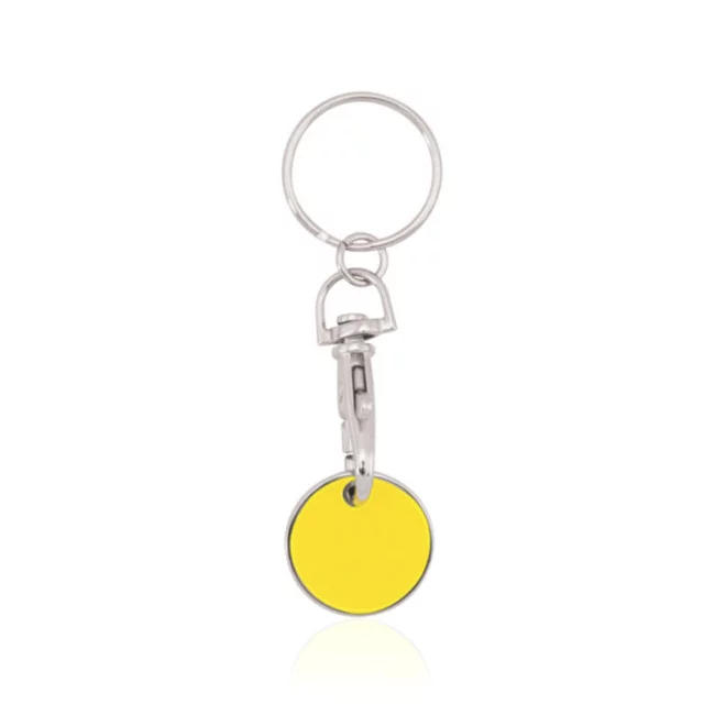Porte-clés jeton personnalisé Euromarket 