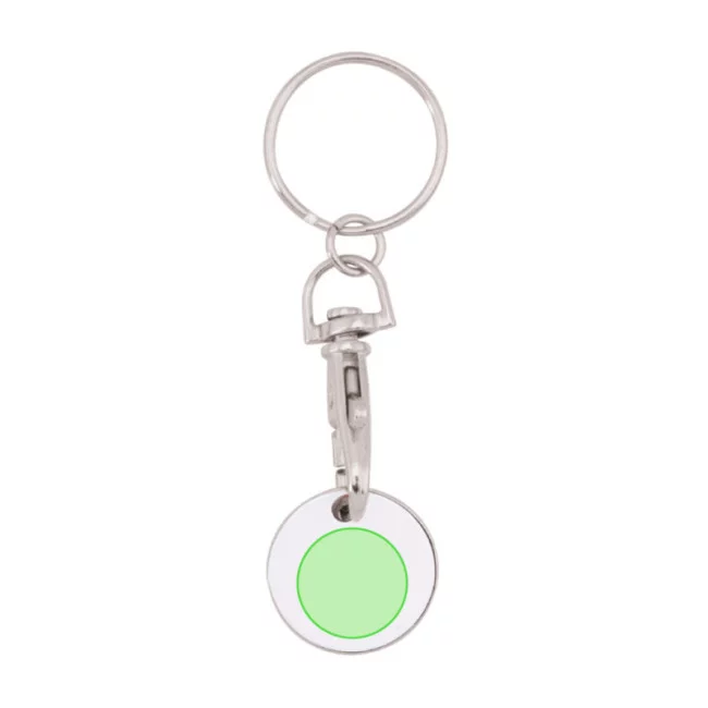 Porte-clés jeton personnalisé Euromarket 