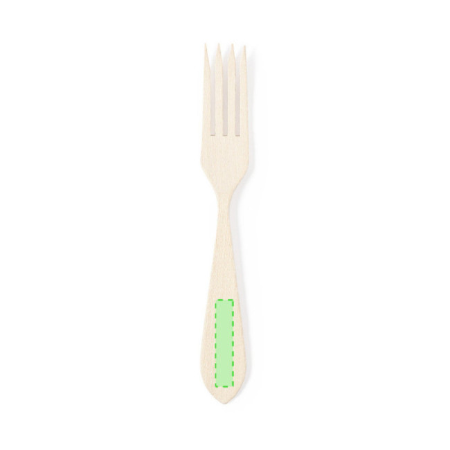 Fourchette en bois personnalisable Offen 
