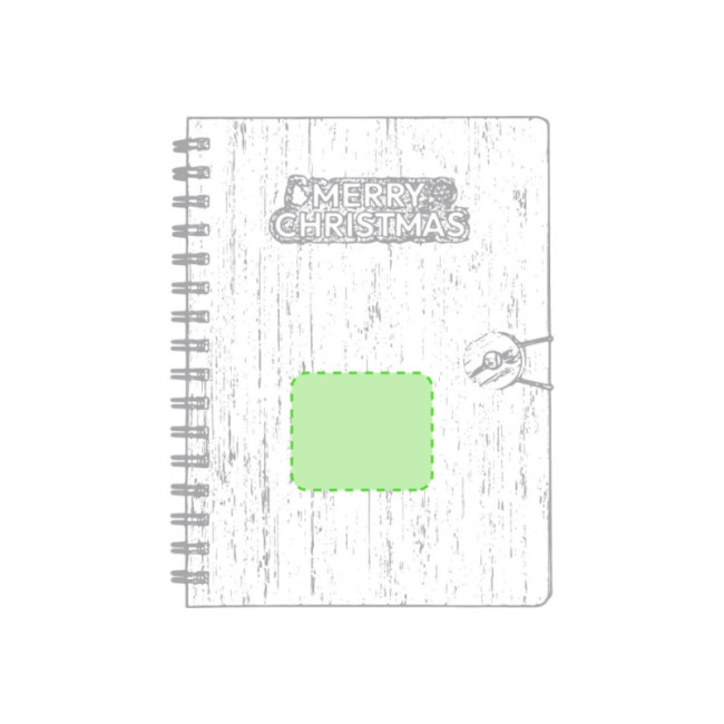 Carnet à spirales en bambou Mossel 