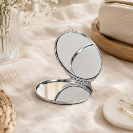 Miroir de poche personnalisable Ariela 