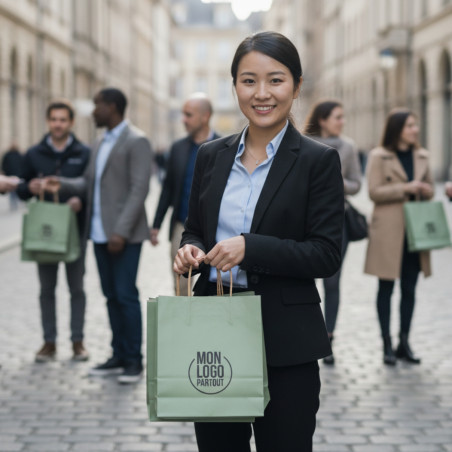 Sac en papier publicitaire Paper Tone S 