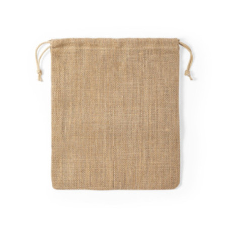 Pochon publicitaire en jute 25 × 30 cm Vagan 