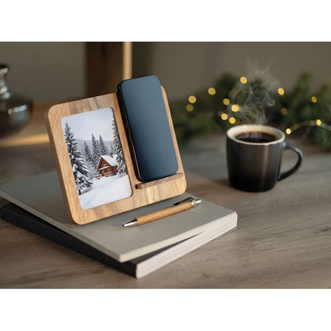 Cadre photo avec chargeur sans fil Finwood 