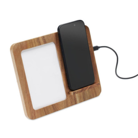 Cadre photo avec chargeur sans fil Finwood 