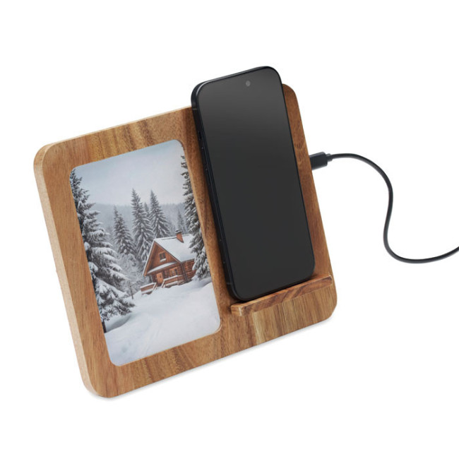 Cadre photo avec chargeur sans fil Finwood 