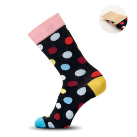 Chaussettes colorées Funny L 