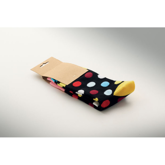 Chaussettes colorées Funny L 