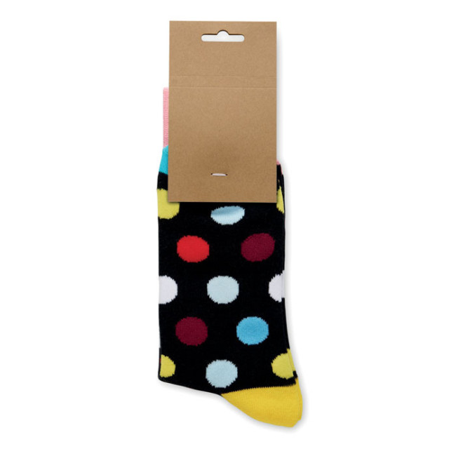 Chaussettes colorées Funny L 