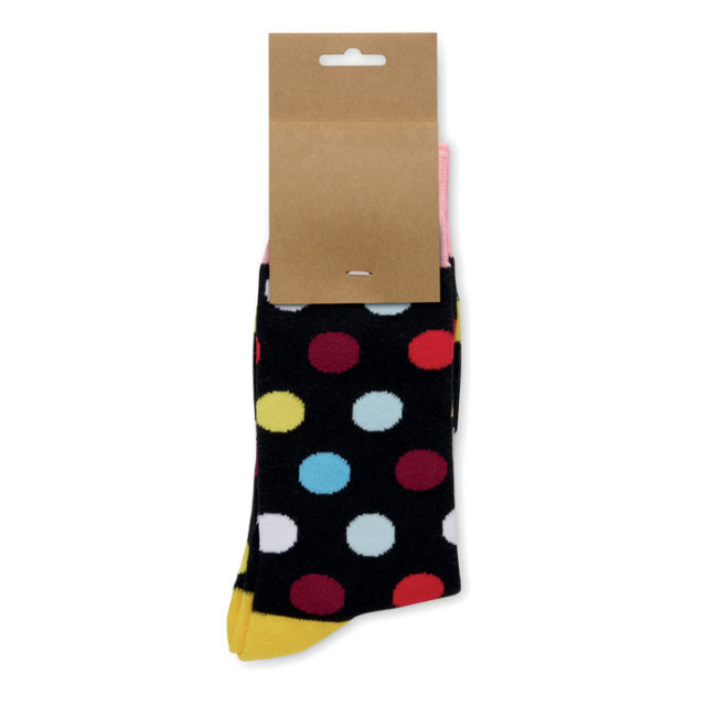 Chaussettes colorées Funny L 