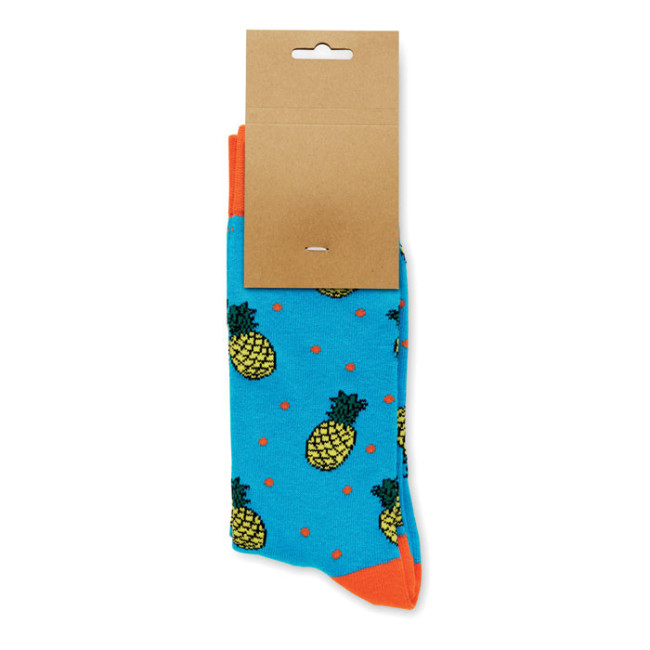 Chaussettes colorées Funny L 