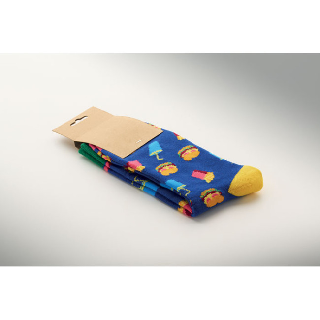 Chaussettes colorées Funny L 