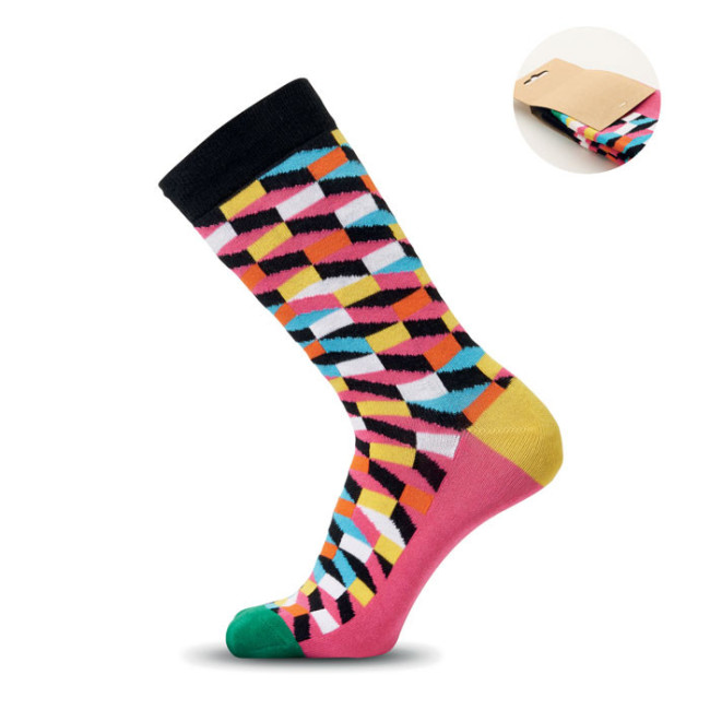 Chaussettes colorées Funny L 