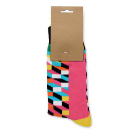 Chaussettes colorées Funny L 