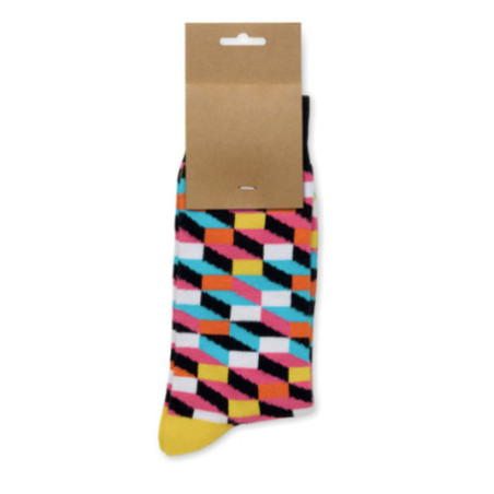 Chaussettes colorées Funny L 