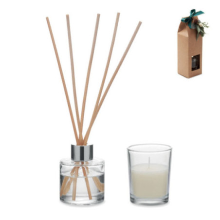 Coffret bougie et diffuseur de parfum Gingle 