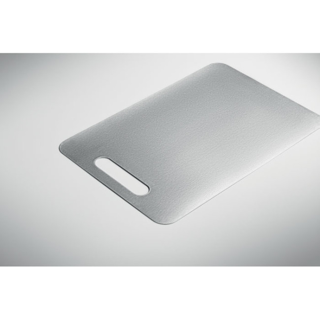 Petite planche à découper en inox Plati 