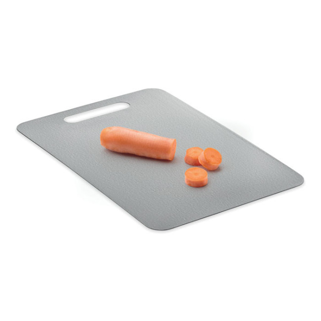 Planche à découper moyenne en inox Plati+ 
