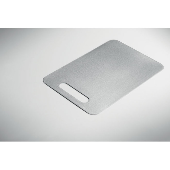 Planche à découper moyenne en inox Plati+ 