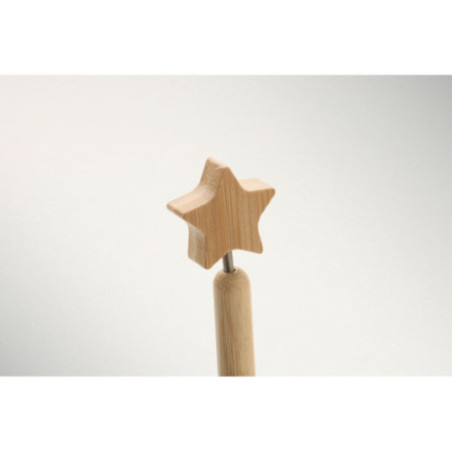 Stylo à bille étoile en bambou Starpen 