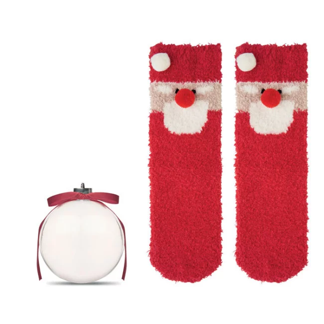 Chaussettes de Noël publicitaires Snug L 