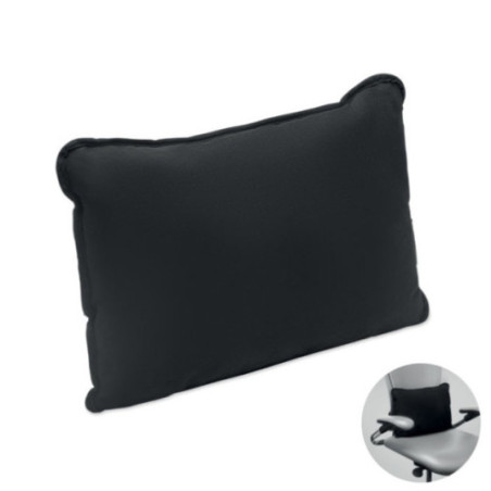 Coussin publicitaire en tissu suédé Suicush 