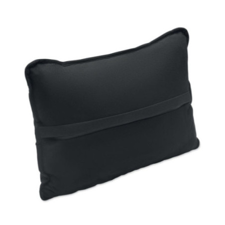 Coussin publicitaire en tissu suédé Suicush 