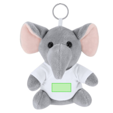 Porte-clés peluche personnalisable Gunnin 