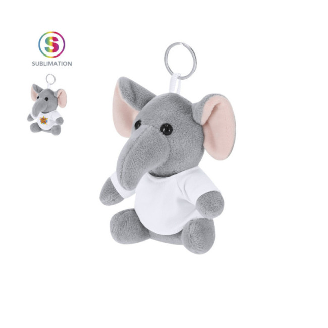 Porte-clés peluche personnalisable Gunnin 