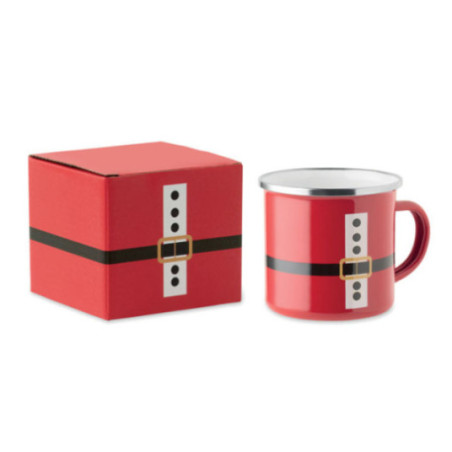 Mug de Noël personnalisé Santamel 300 ml 