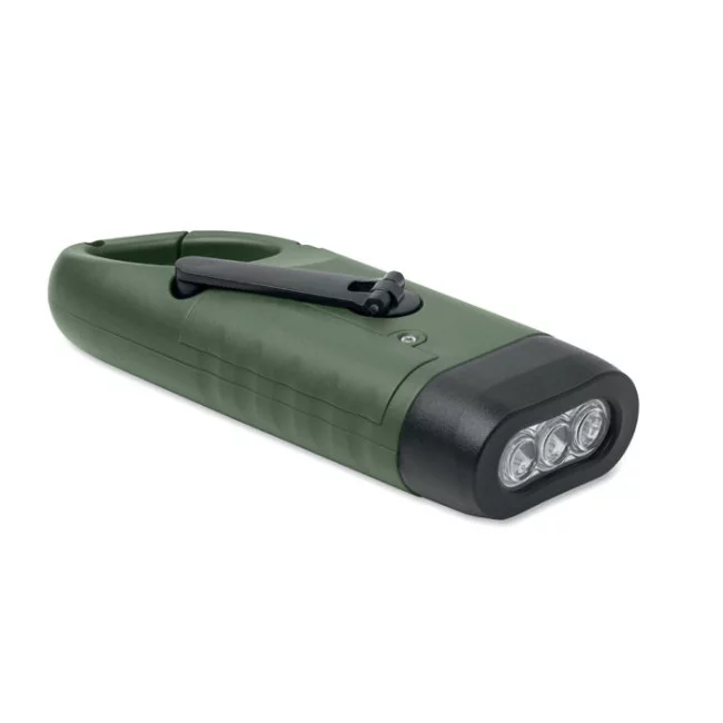 Lampe torche solaire et à dynamo Cranch 