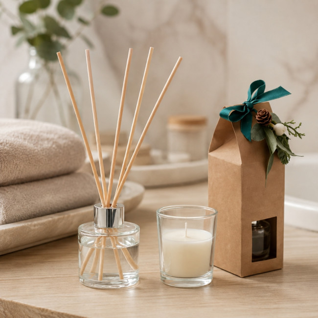 Coffret bougie et diffuseur de parfum Gingle 