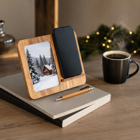 Cadre photo avec chargeur sans fil Finwood 