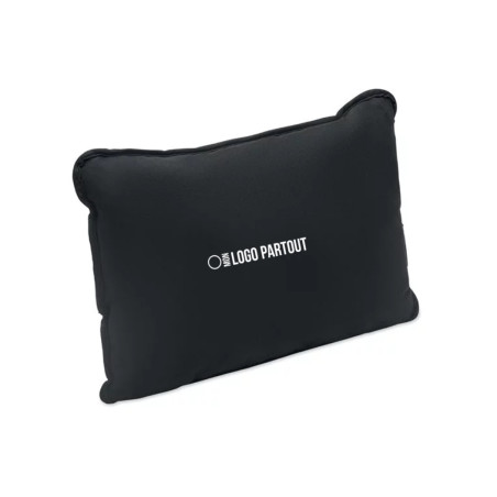 Coussin publicitaire en tissu suédé Suicush 