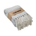 Couverture personnalisée à franges Ammos 