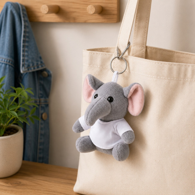 Porte-clés peluche personnalisable Gunnin 