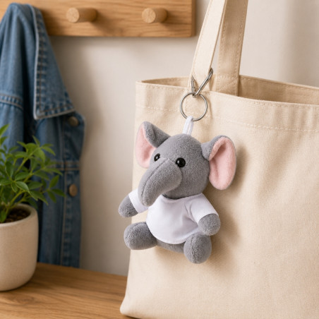 Porte-clés peluche personnalisable Gunnin 