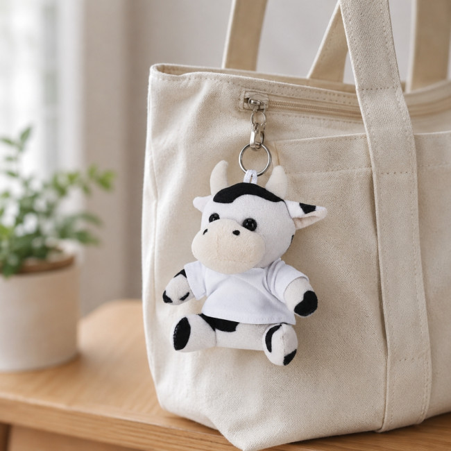 Porte-clés peluche publicitaire Goose 
