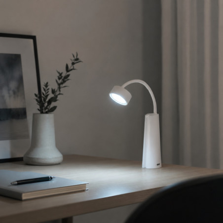 Lampe de bureau torche 2-en-1 Torchlamp 