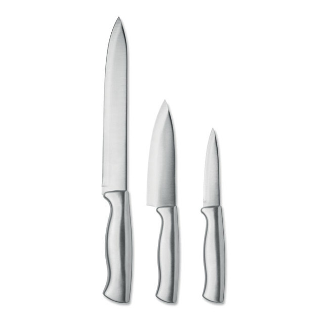 Set de 3 couteaux de cuisine personnalisés Cocinero 