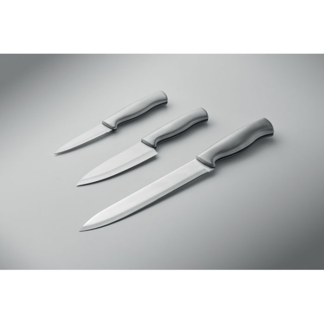 Set de 3 couteaux de cuisine personnalisés Cocinero 