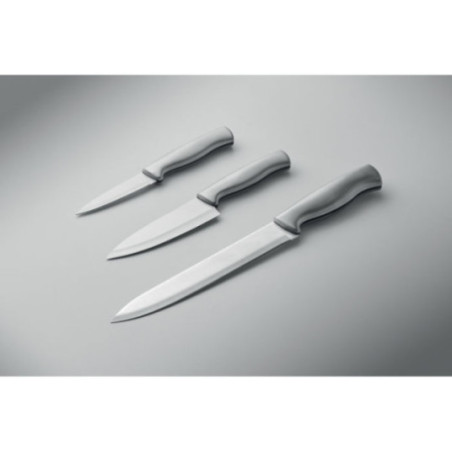 Set de 3 couteaux de cuisine personnalisés Cocinero 