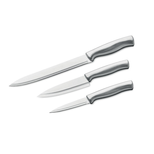 Set de 3 couteaux de cuisine personnalisés Cocinero 
