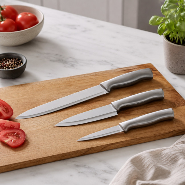 Set de 3 couteaux de cuisine personnalisés Cocinero 