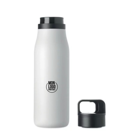 Gourde isotherme en acier recyclé Empire 500 ml 