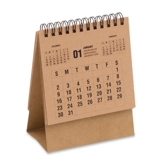 Calendrier de bureau 4 ans Years 