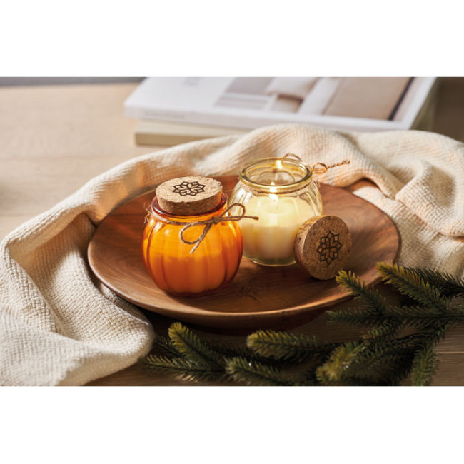 Bougie parfumée personnalisable Pumkin 